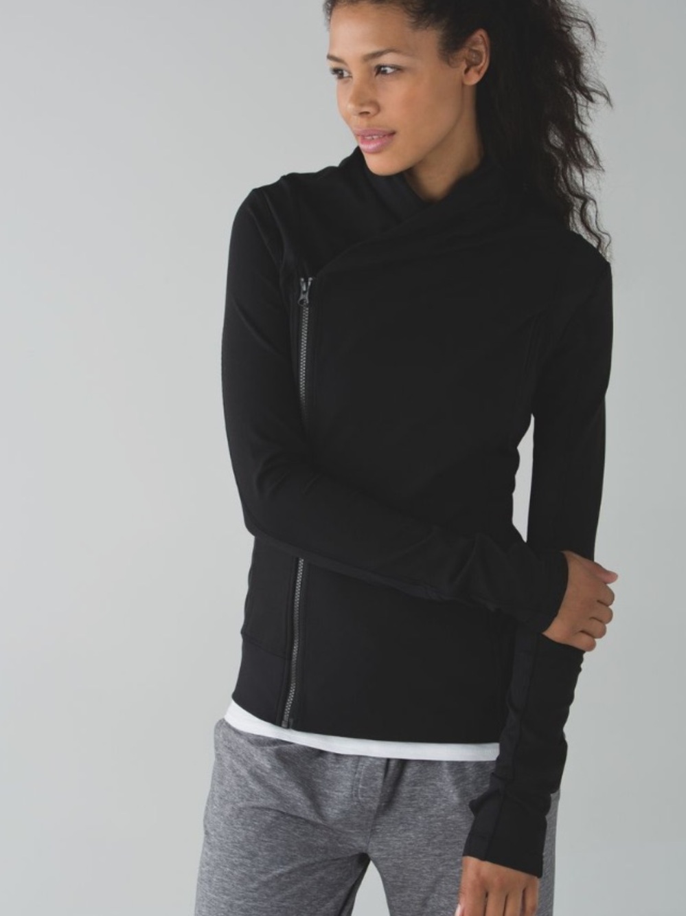 Lululemon Bhakti Yoga Jacket Black size 6